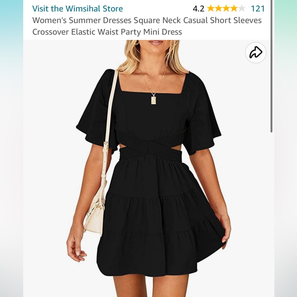 Little black dress!
